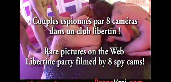  Spy cam french private party! Camera espion Part8 Transparence